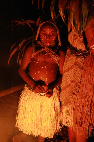 Kosua Girl Ready For Her First Sing-sing Performance